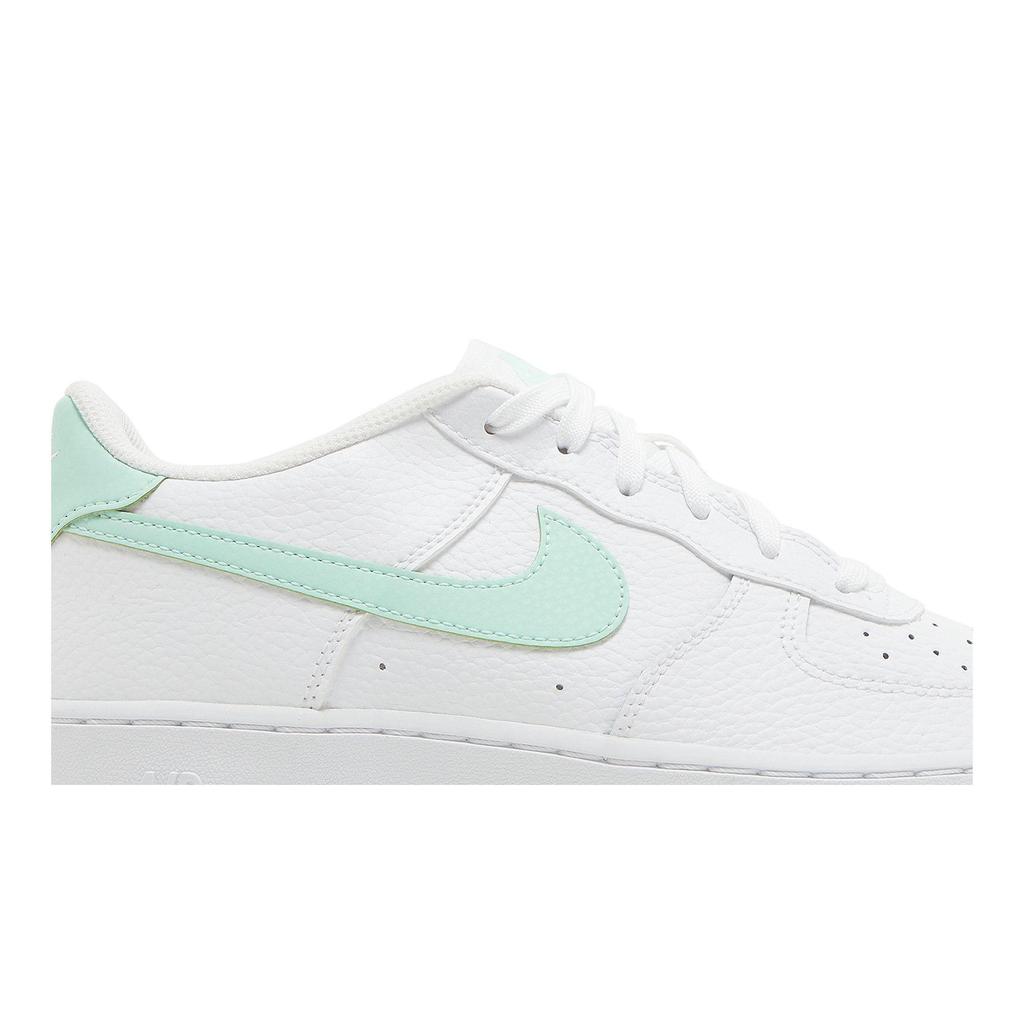 Nike Air Force 1 Grade School 'White Mint Foam' (Unisex) White / Mint Foam Kids' Skateboarding Shoes CT3839 105