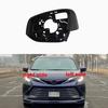 For Toyota Sienna / Crown Kluger -2024 Replacement Door Wing Mirrors Holder Rearview Mirror Trim Ring Housing Frame