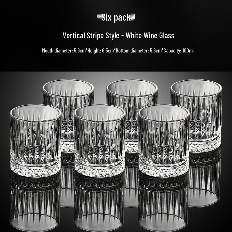 Light Luxury Crystal Baijiu & Beer Shot Glass Set