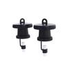 1/2/3/4Pcs Black Fruit Killer Plastic Drosophila Trap Fly Catcher Pest Insect Control For Home Farm Orchard And Vegetable