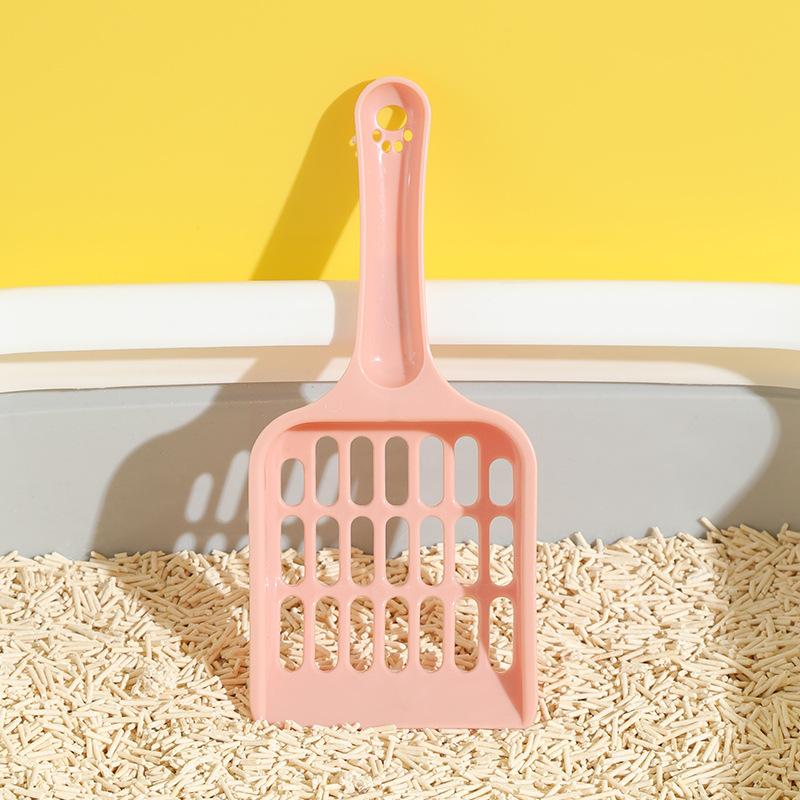 Pet Cat Litter Shovel Mesh Format Cute Small Hollow Strong Cat Artifact Cat Essential Cleaning Tool