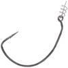 OWNER Worm Hook Twistlock Beast 8/0 #55130 Black