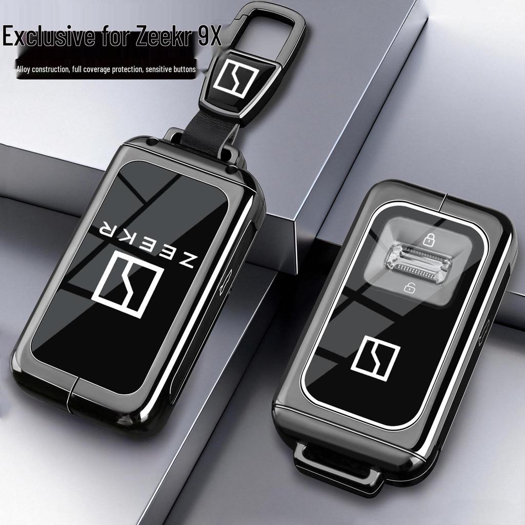 Zeekr 9X Key Case: Fits 25 Models, Ultra Version 70kWh Shell, Max Version 55kWh Cover, Hyper Car Metal Buckle
