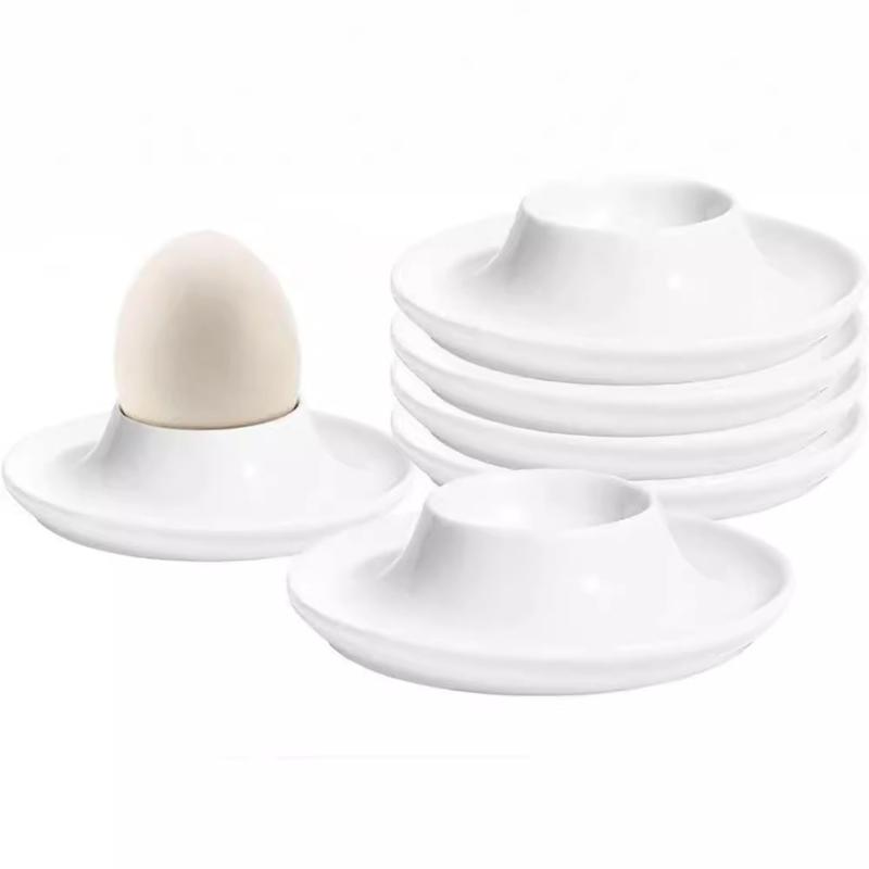 Pack of 10 Plastic Eggs Cups With Base For Serving Breakfast Brunch Kitchen Tool Microwave Safe Eggs Container
