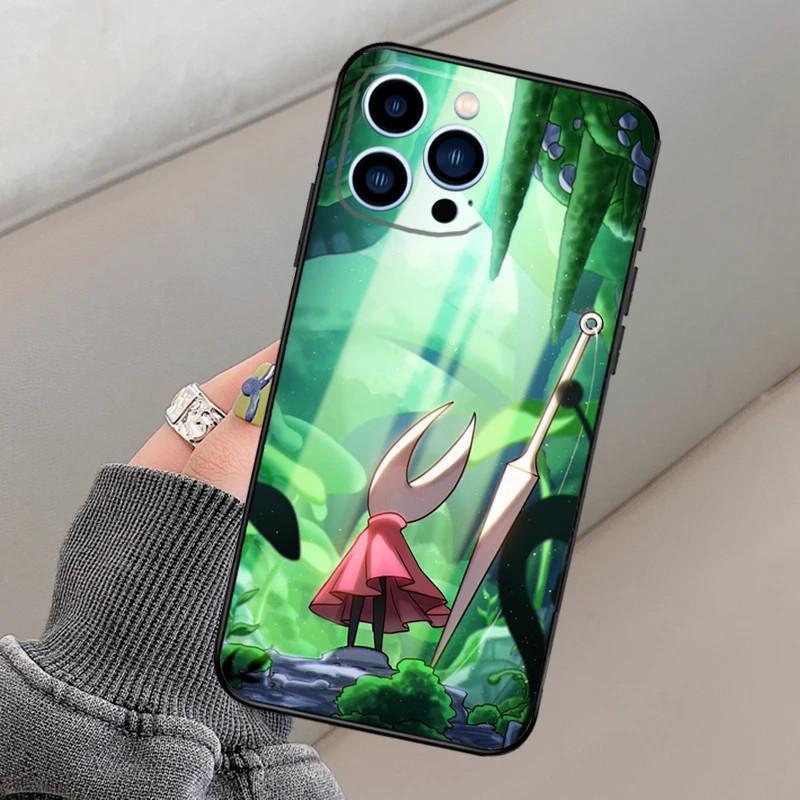 Iphone15Promax Mobile Phone Case, Hollow Knight Mobile Phone Case, Painted Anti-Drop For Anti-Drop Hand.