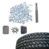 100Pcs Car SUV ATV Anti-Slip Screw Stud Wheel Tyre Snow Tire Spikes 9mm 12mm