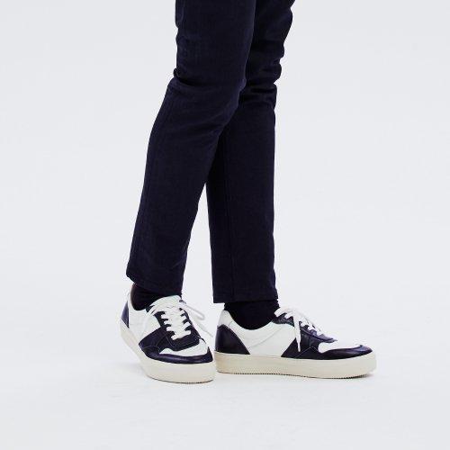[Guil.F] Chester Retro Sneakers in Kipskin Killer Whale gf2202bw
