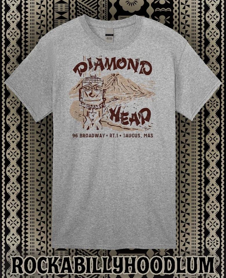 

Retro Tiki T Shirt 100% Cotton Bar Mug Restaurant Diamond Head Saugus MA 3XL