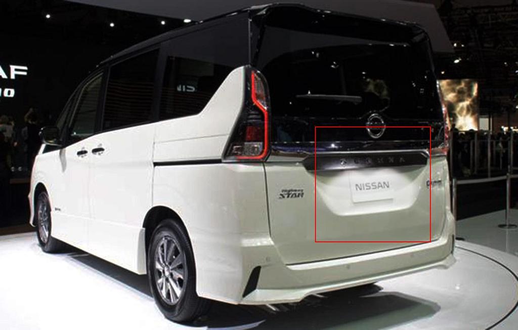 C27 Serena LED License Lamp, License Lamp, Nissan, Serena, C27 Series, Previous Period, Application/Compatible