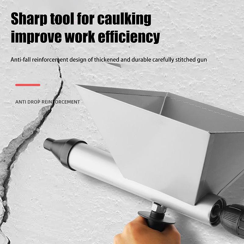 Electric Cement Grouting Machine Hand-Held Cement Mortar Caulking Guns Automatic Mortar Grout Tool Filling Guns With Nozzle