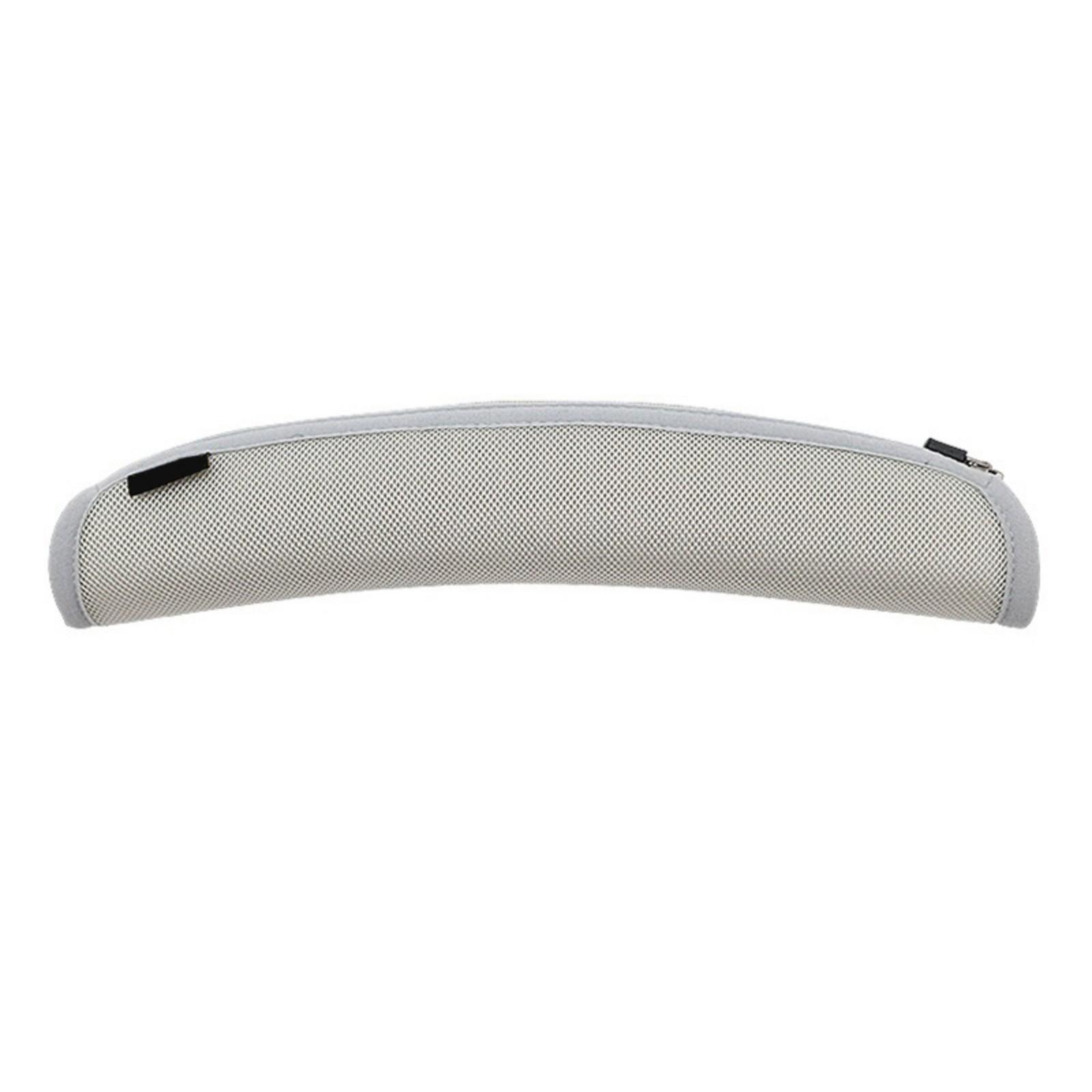 

Breathable Headphone Headband Cover With Quick Zippers Removal Universal Fit for MDRM1 Earphones Headbeam Sleeve серый
