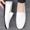 Men's Leather Shoes Driving Flat Casual Shoes Trendy Fashion Outdoor Lazy Loafers Men's Shoes