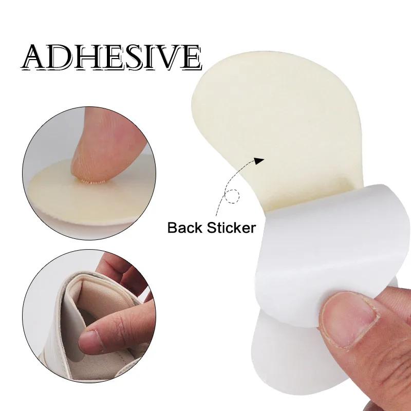2/5/10 Pairs Women's Shoes Insoles High Heels Adjust Size Adhesive Heel Pads Protectors Patches Pain Relief Foot Care Pads