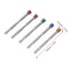 5PCS Magnetic Ring Screwdriver Bits 1/4in Hex Shank Alloy Steel Electric Power Driver Bit Set