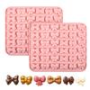 Bow Silicone Mold Chocolate Sugar Candy Bowknot Craft Mould Cupcake Topper Cake Pop Decorating Tools Kitchen Baking Accessories