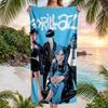 Gorillaz Fashion Beach Towel: Ideal for Summer Adventures Soft, Absorbent and Quick Drying Suitable for Swimming and Bathing