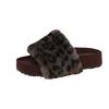 Fashion Women's Platform Plush Shoes Autumn Winter New Comfortable Indoor One Word Cotton Slippers Fashion Outdoor Non Slip Casual Flats