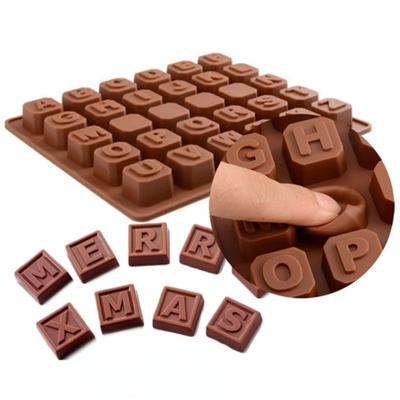 26 Lettere Inglesi + 4 Stampo in Silicone Lavagna Cubetti di Ghiaccio Stampo Cioccolato Decorazione Torta Gadget Fai da Te Accessori Cucina Bar