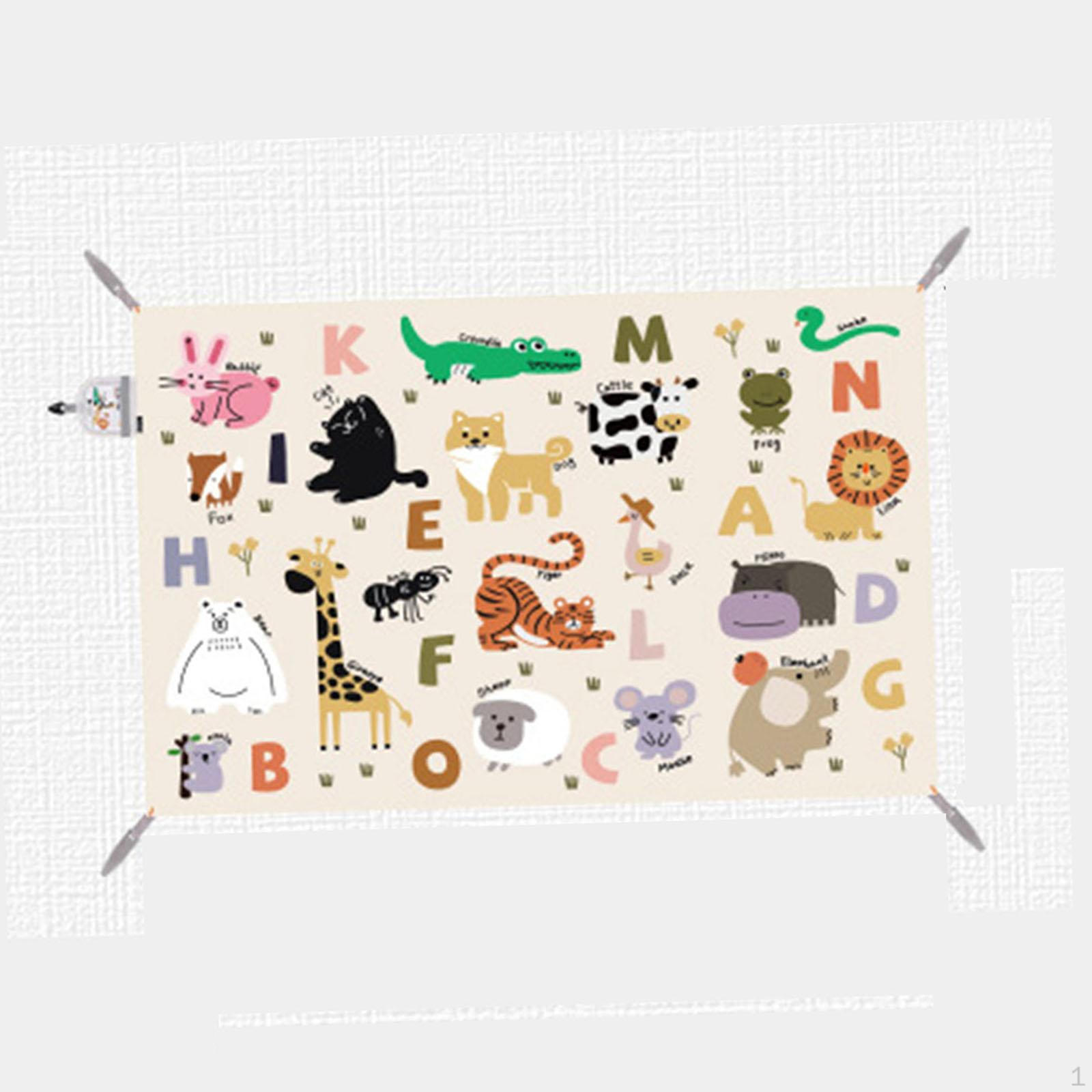 

Одеяло для пикника, пляжный коврик, портативный практичный водонепроницаемый спальный коврик с животным рисунком для кемпинга 100cmx145cm