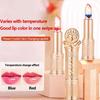 Flower Crystal Transparent Color Lipstick Temperature Change Moisturizing Long-lasting Moisten Color Changing Lipstick
