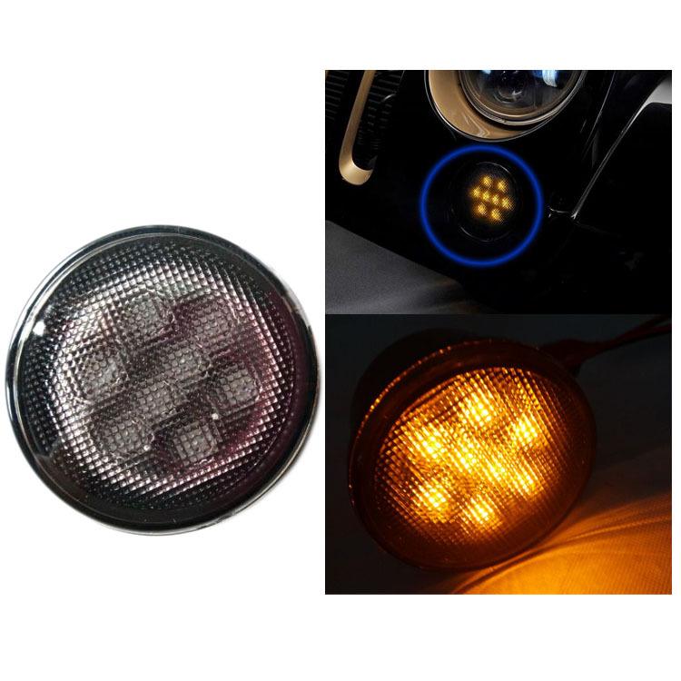 

Wrangler LED Grille & Front Turn Signal Light Modification Kit