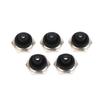 5Pcs  Product M12 * 0.75 12Mm Toggle Switch Waterproof Cap With Hexagonal Metal Edge Accessories
