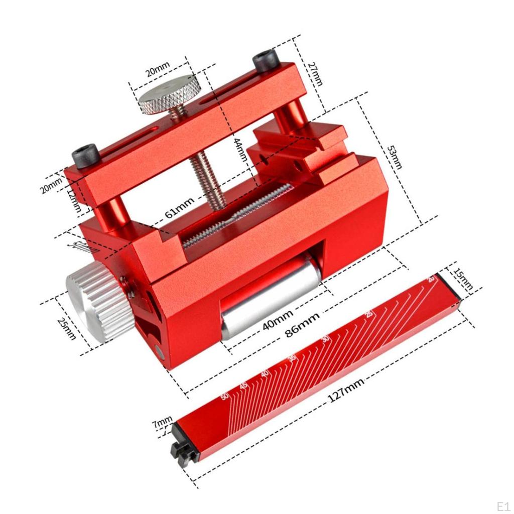 Fixed-Angle Sharpening Jig Adjustable Clamp Carpentry