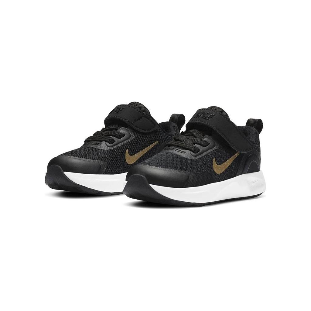 Nike Wearallday TD Toddler Black Metallic Gold CJ3818-005