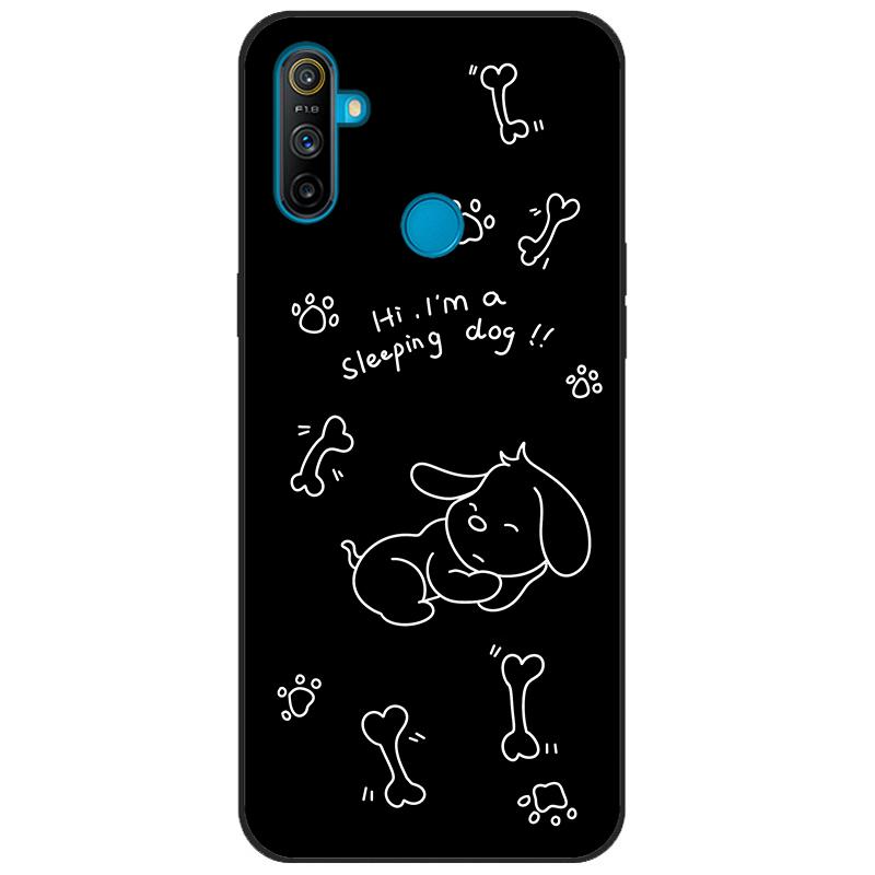 For Realme C3 Case Cover Soft Silicone TPU Patterned Back Cover For OPPO Realme C3 RMX2020 C 3 RealmeC3 Cartoon Phone Case Funda