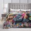 Britneys Spears  Blanket Quality Warm Soft  Bedding Throws Winter Airplane Travel Couch Chair Sofa Bed Fluffy Bedspread