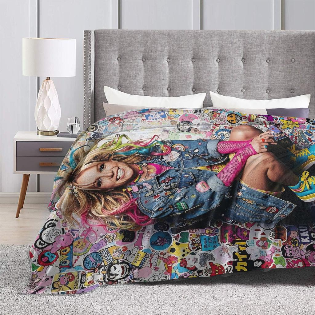 Britneys Spears Blanket Quality Warm Soft Bedding Throws Winter Airplane Travel Couch Chair Sofa Bed Fluffy Bedspread