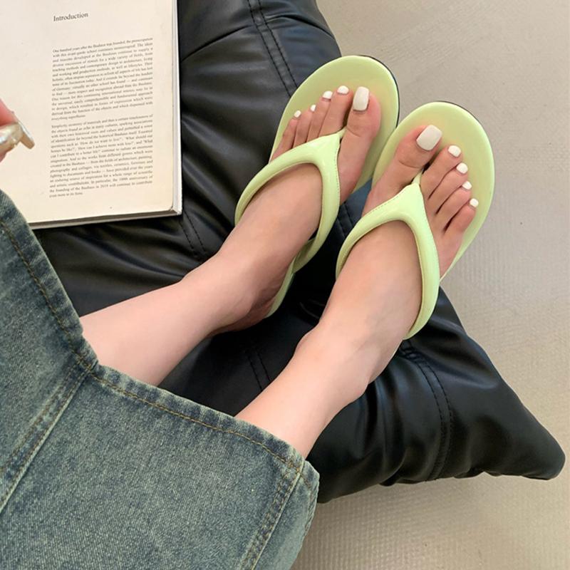 Fashion SUOJIALUN 2024 Summer New Women Slipper Fashion Med Weadge Heel Dress Sandal Ladies Casual Outdoor Beach Vaction Slides Shoes