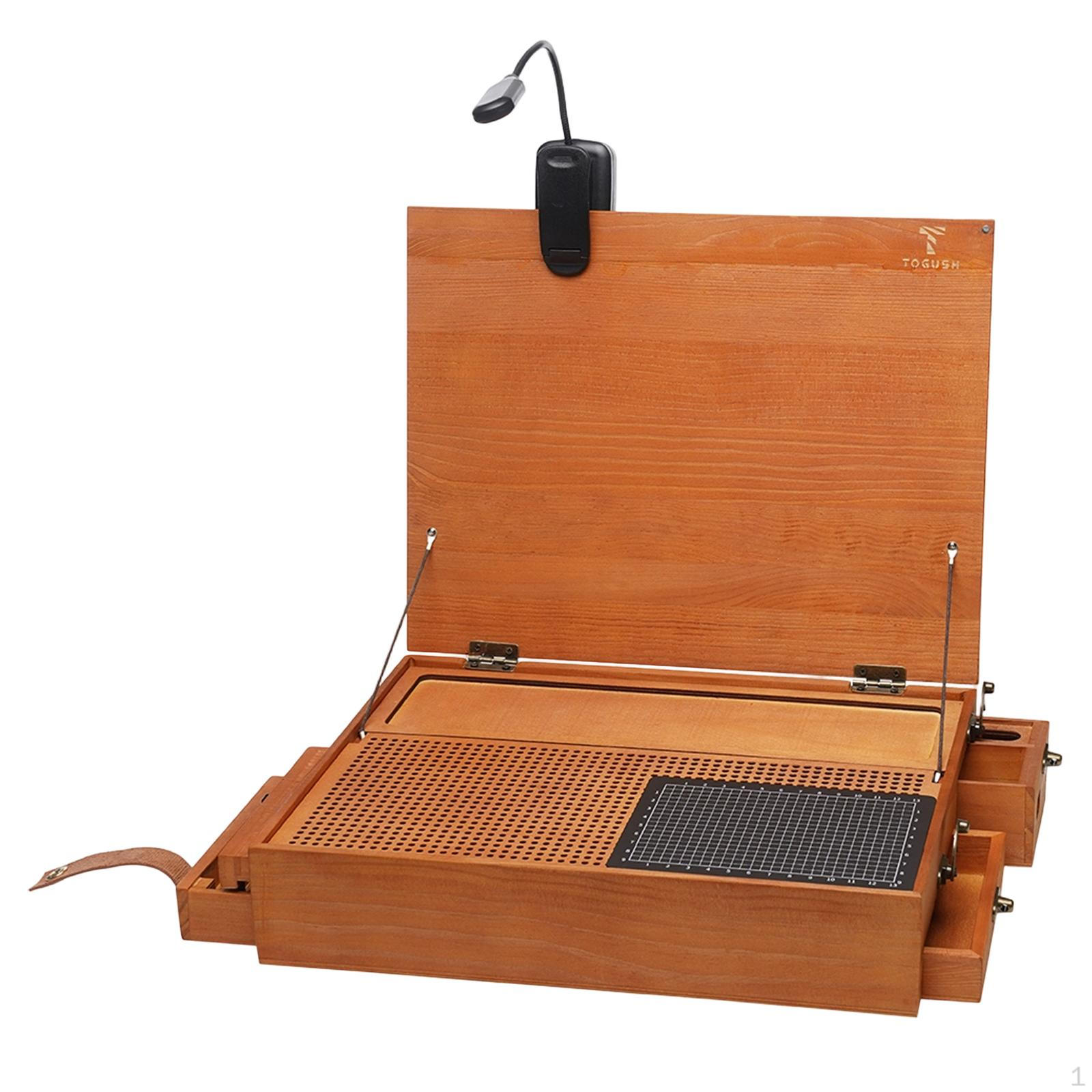 

Хобби Рабочий стол для сборки моделей с подсветкой, портативный, органайзер для деталей, ящик