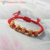 Chinese Zodiac Horse Bracelet Horse Year Lucky Red Rope Bracelet New Year Xmas Good Blessing Jewelry Gift