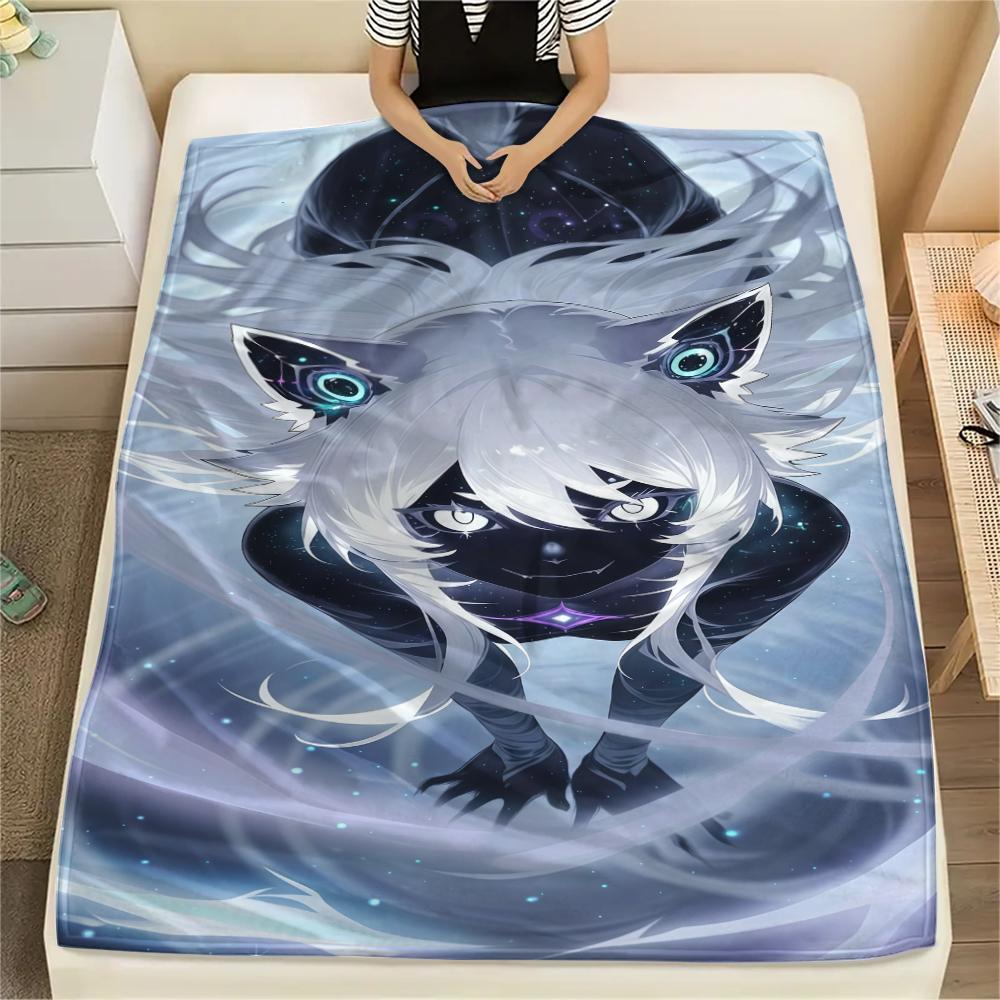 1 Manta de Franela con Estampado de Dibujos Animados, Alta Calidad, Cómoda para Todas las Estaciones, Decoración del Hogar, Calidez y Confort, Perfecta para Regalo de Navidad o Cumpleaños