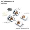 Square Mirror Holder Clip for Bathroom – Fixing Accessory Hardware