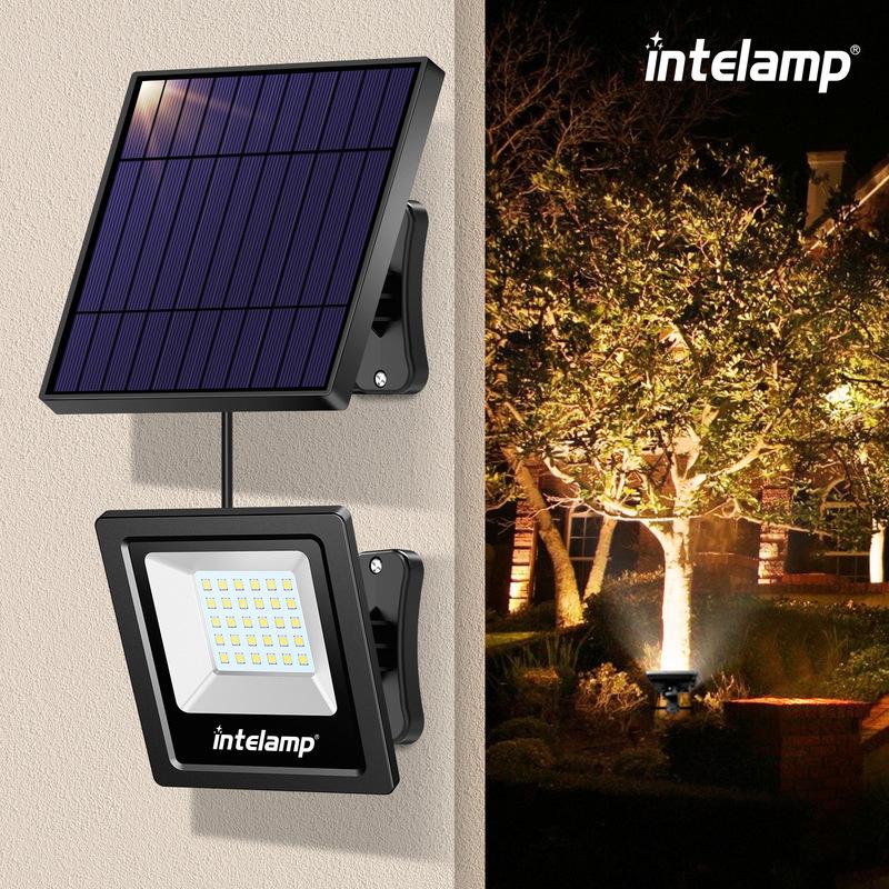 

Solar Outdoor Super Bright Wall Light IP65 Waterproof Street Light Solar Security Light (Warm) for Many Outdoor Scenes