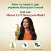 Meera 2 in 1 Shampoo Hair Mask Hair Wash & Deep Conditioning 100 gm