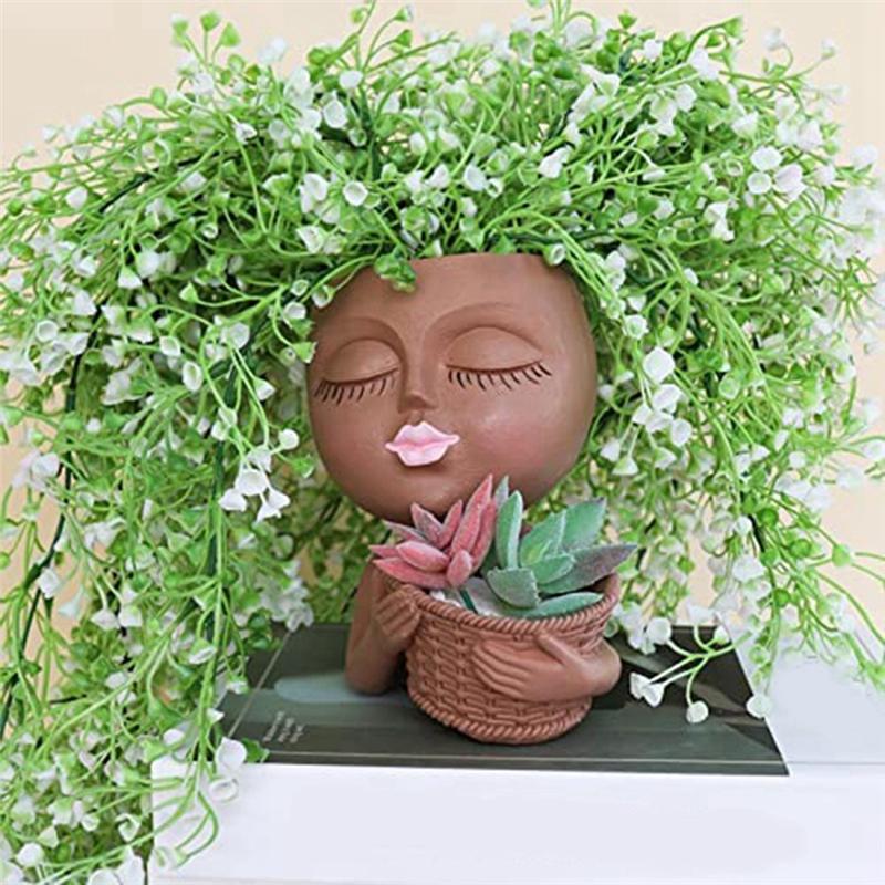 Good-Decorative Plant Pots Two-In-One Flowerpot Suitable For Indoor Outdoor Plants Succulent