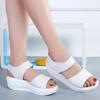 2024 Sommer Neue Schuhe Frau Spaltleder Ausgeschnitten Flache Sandalen Lässig Weich Damen Sandalen Sohle Weiblich Strand Sandale