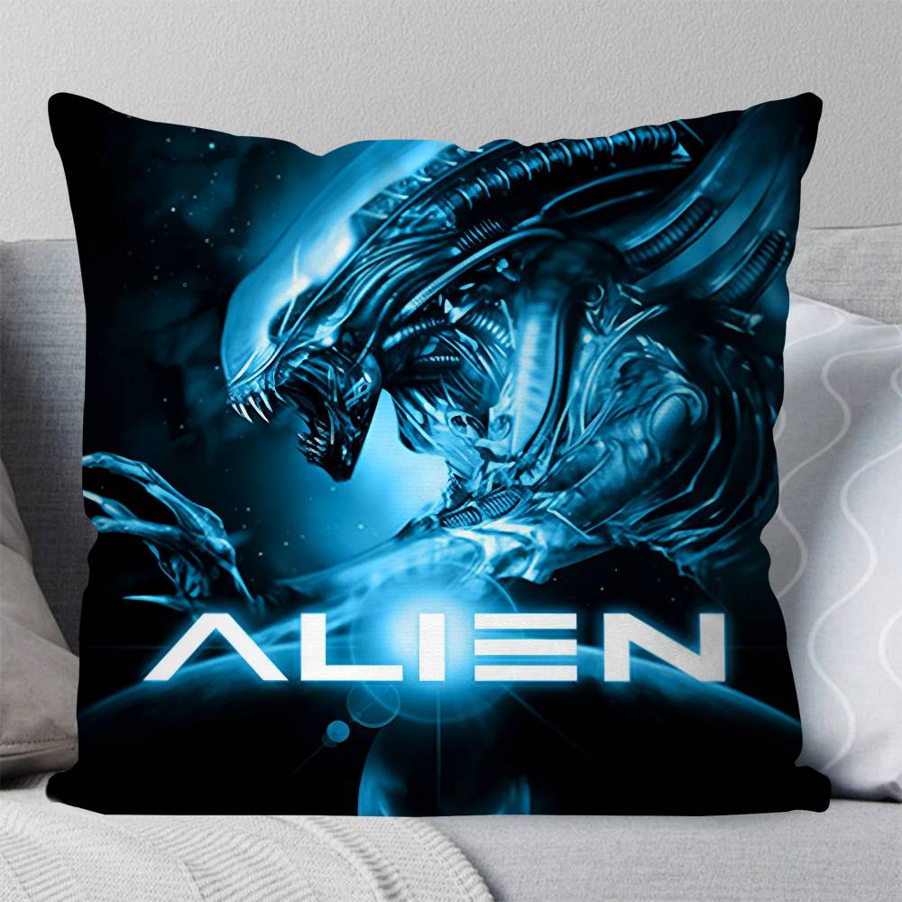 Classic Movie A-Alien Pillow Case Square Pillow Bedroom Sofa Leisure Comfort Cushion Car Living Room Home Decoration