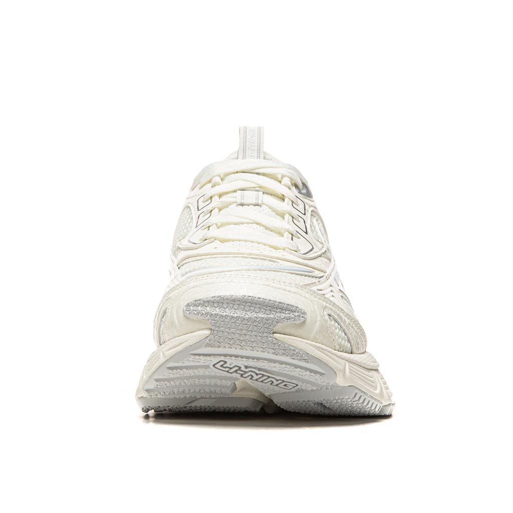 Li Ning Xingji Cushioning Abrasion Resistant Breathable Low Top Chunky Sneakers Women's Ivory AGCV354-8