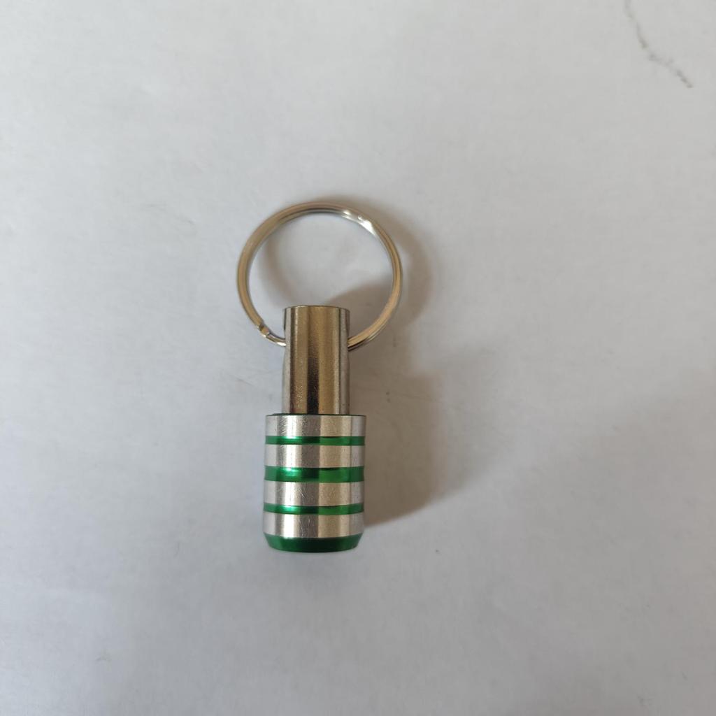 5-Piece Colorful Keychain Quick-Change Extension Rod Set 1/4" Hex Shank Screwdriver Bit Quick-Release Socket Adapter for Mountaineering E18