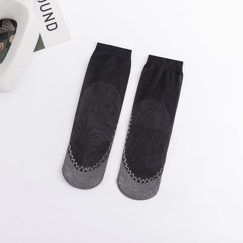 Women's Summer Thin Velvet Breathable Short Socks