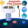 Solar Copper Pool Ionizer Copper Ionization 85% Less Chlorine Automatic Pool Cleaner Auto Switch RGB Night Light Up To 35000 Gal