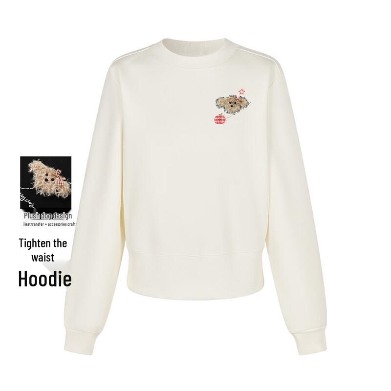 FivePlus Women s Dog Print Long-Sleeve Sweatshirt S