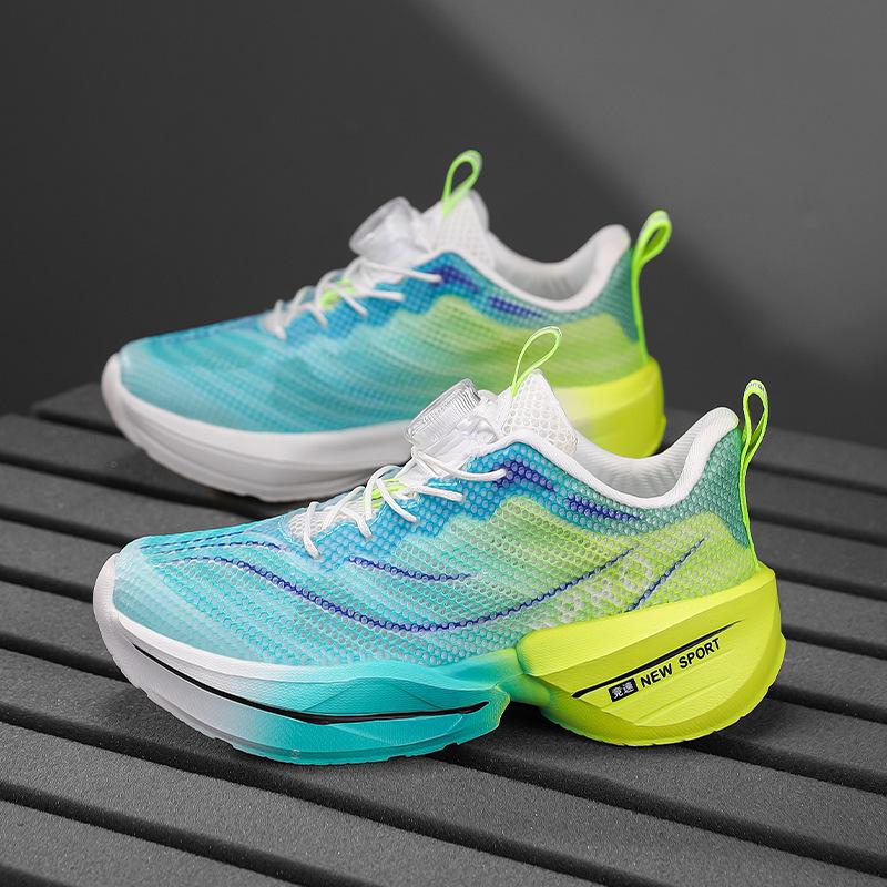 Red Rabbit 8pro Boys Shoes 2025 Summer Breathable Children's Sports Basketball Shoes Boys Single Net Hollow Running Shoes