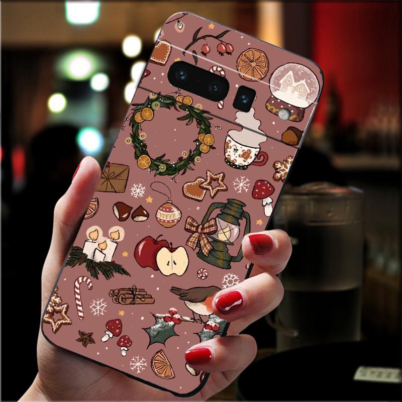 

Christmas Aesthetic Carcasa Funda Phone Case For Google Pixel 10 9 Pro XL 9A 8 7 6 Pro Pixel 8A 7A 6A Pixel 8 7 6 5 Case Pixel 10 Pro XL