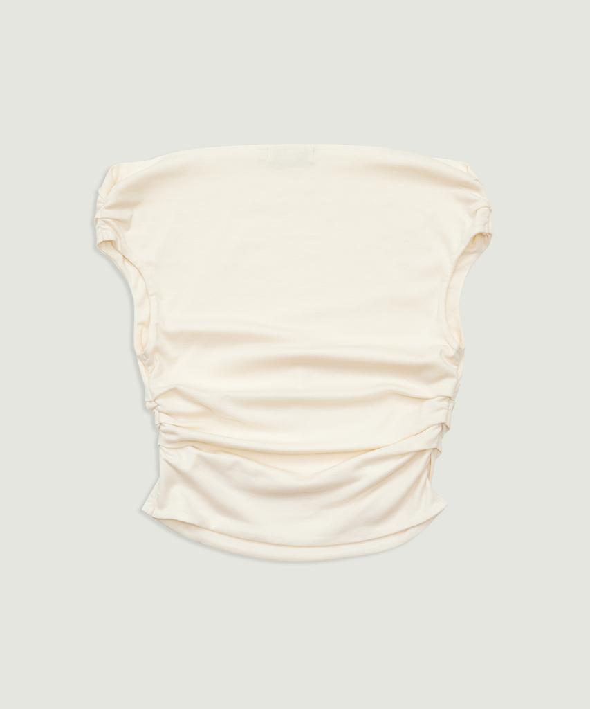 GROVE Cloud Off-Shoulder T-Shirt (Ivory)