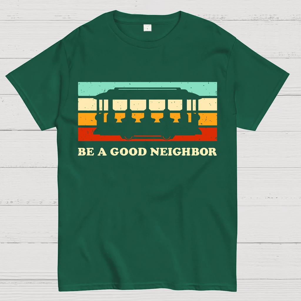 Be a Good Neighbor 100% Cotton Summer Casual Cool Loose T-Shirt